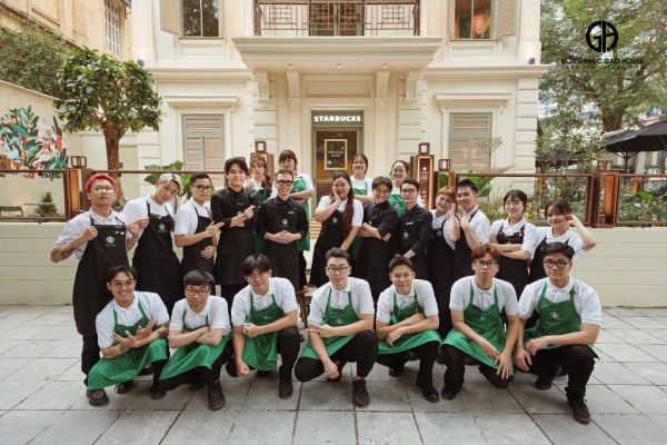 đồng phục starbucks