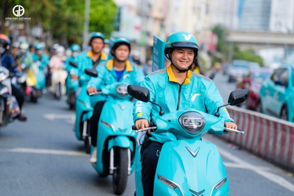 đồng phục xanh sm cao cấp