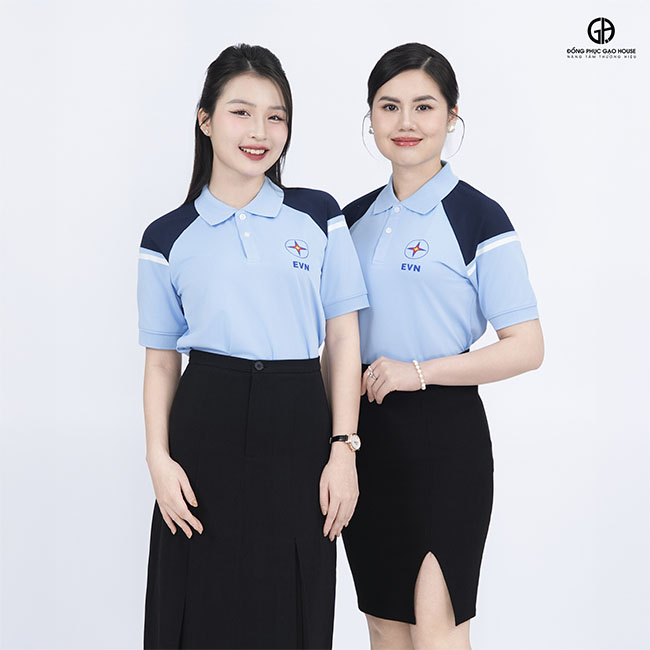 in áo đồng phục công ty evn giá rẻ
