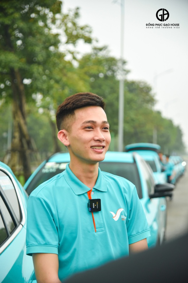 in pet đồng phục xanh sm bike giá rẻ