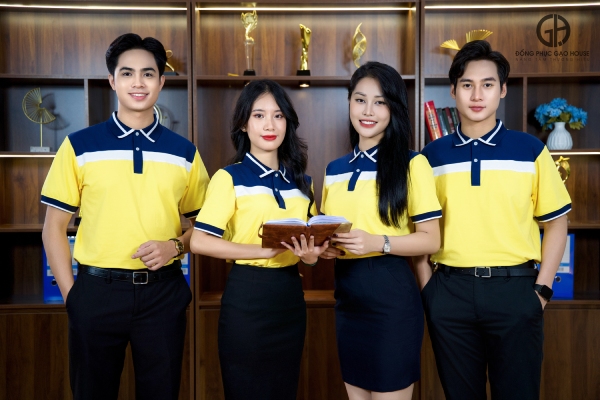 mẫu áo polo đồng phục công ty