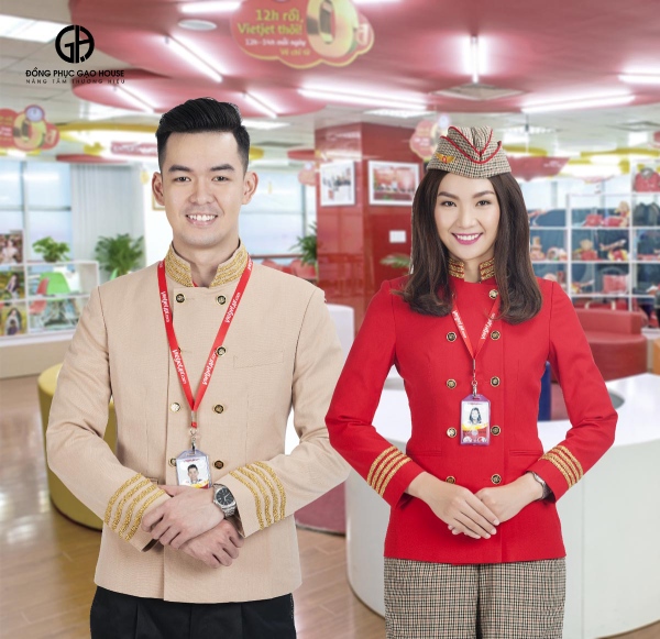 mẫu đồng phục vietjet mùa đông