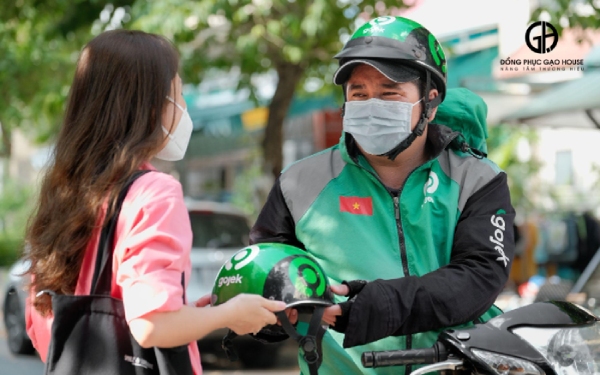 màu sắc đồng phục gojek