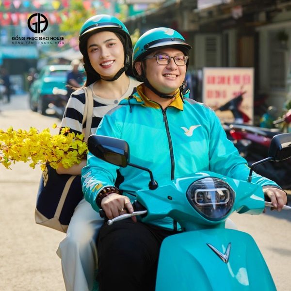 màu sắc đồng phục xanh sm