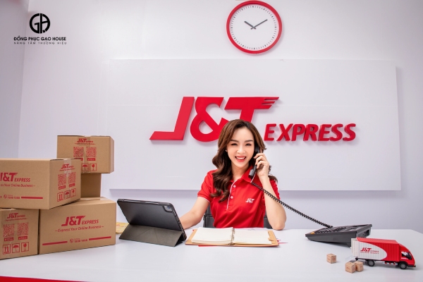 màu sắc thương hiệu đồng phục j&t