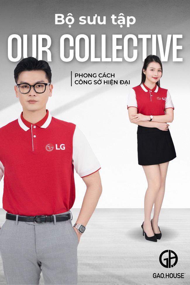 May áo thun đồng phục doanh nghiệp LG