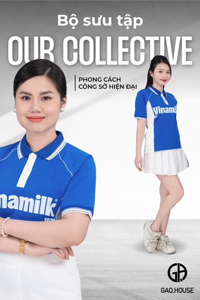 May áo thun đồng phục doanh nghiệp Vinamilk