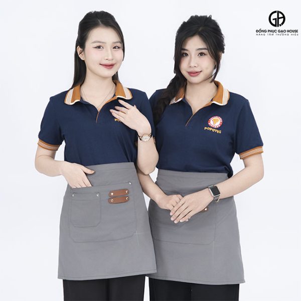 may đồng phục nhà hàng đẹp