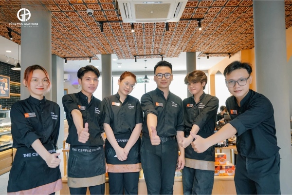 may đồng phục the coffee house cao cấp