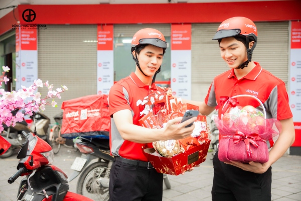 thiết kế đồng phục viettel post đẹp