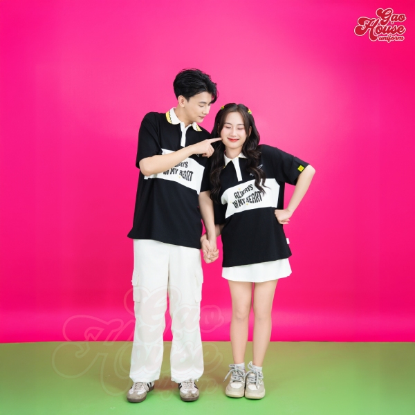 thiết kế oversize polo lịch sự