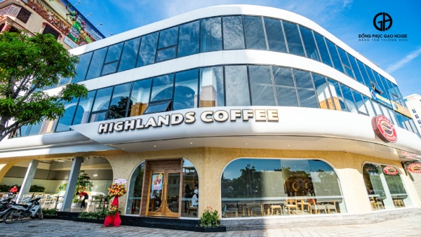 thương hiệu đồng phục highlands coffee