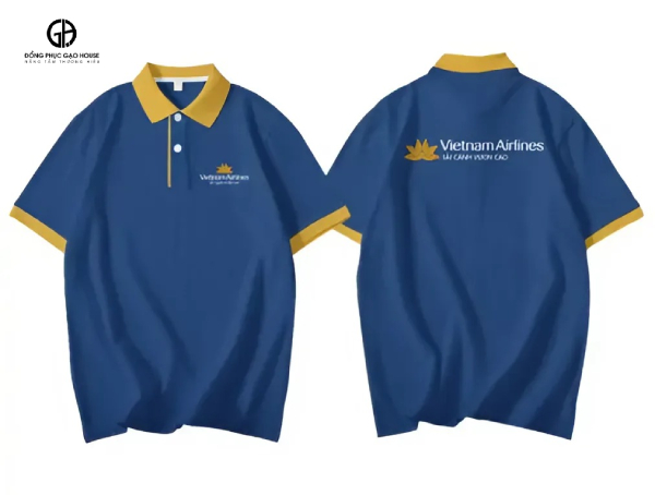 vải cotton may đồng phục vietnam airlines cao cấp