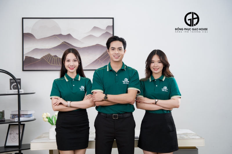 vải cotton may áo thun đồng phục grab