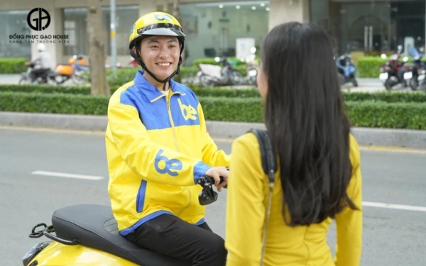 vải may đồng phục be cao cấp