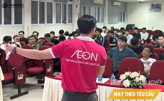áo đồng phục aeon