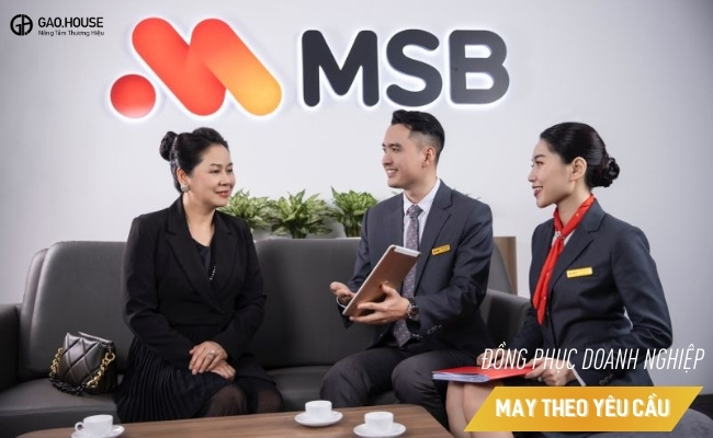 Áo đồng phục ngân hàng Maritime bank