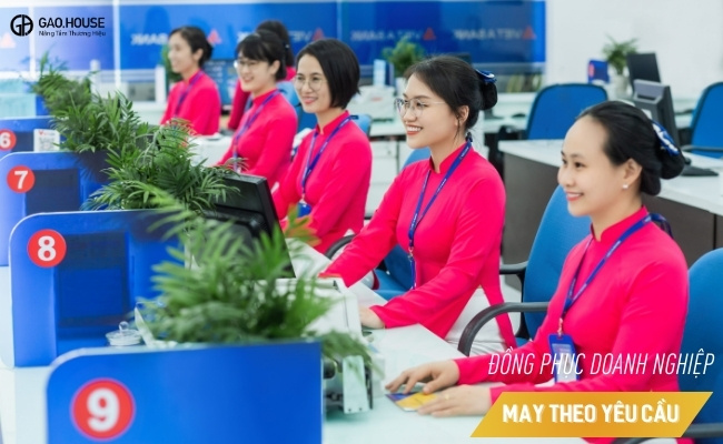 áo đồng phục ngân hàng vietbank