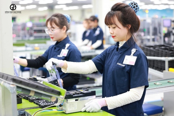 áo đồng phục samsung