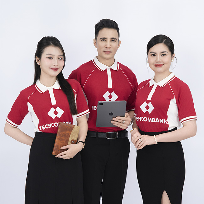 Áo polo dành cho nhân viên văn phòng với chất liệu thoải mái, kiểu dáng thoáng mát