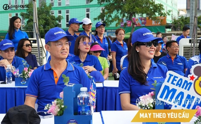 áo phông đồng phục eximbank
