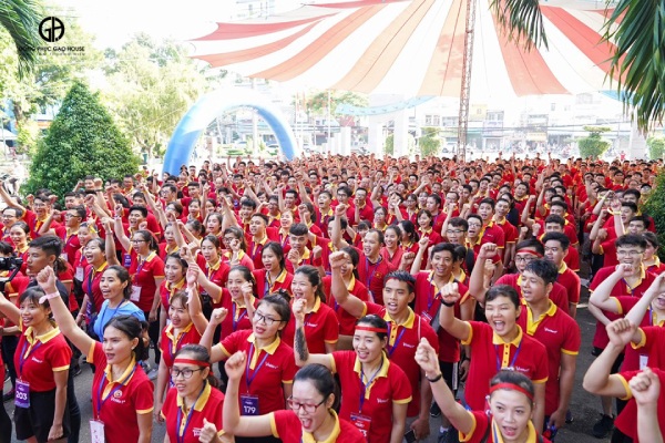 áo teambuilding đồng phục winmart