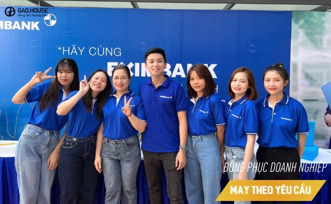 đặt may đồng phục eximbank