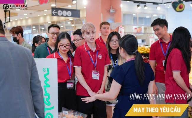 đồng phục aeon mall