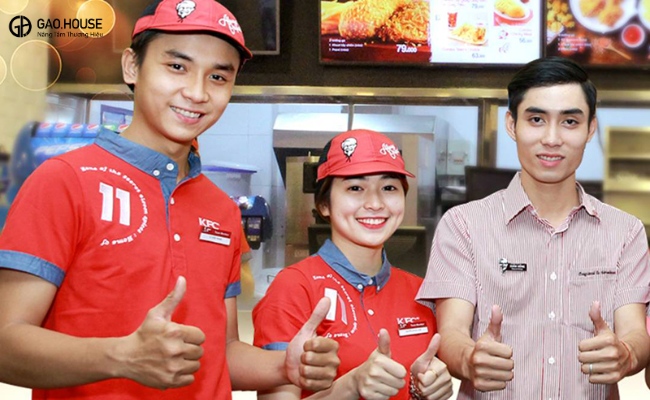 đồng phục của kfc