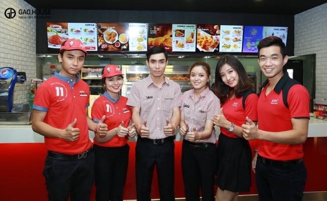 đồng phục kfc