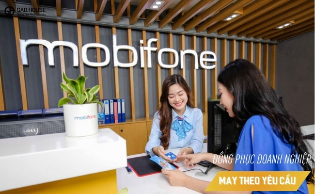 đồng phục mobifone công sở