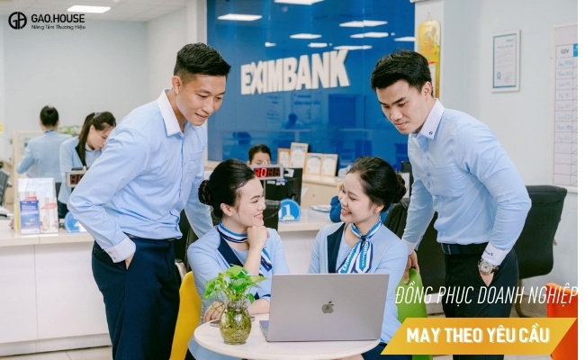 đồng phục ngân hàng eximbank