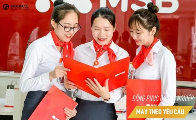 đồng phục ngân hàng maritime bank