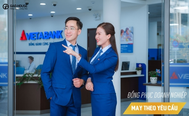 đồng phục ngân hàng việt á
