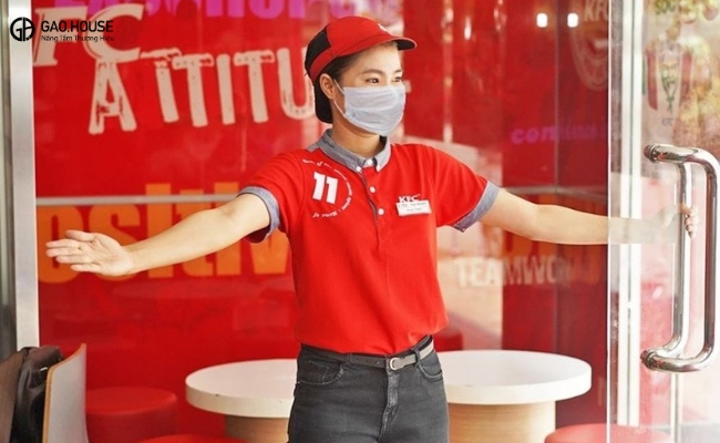 đồng phục thử việc kfc
