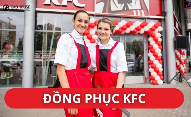 đồng phục thương hiệu kfc