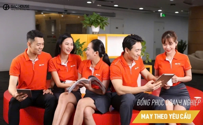 in đồng phục ngân hàng Maritime bank