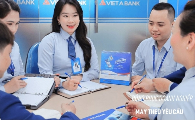 in đồng phục ngân hàng vietbank