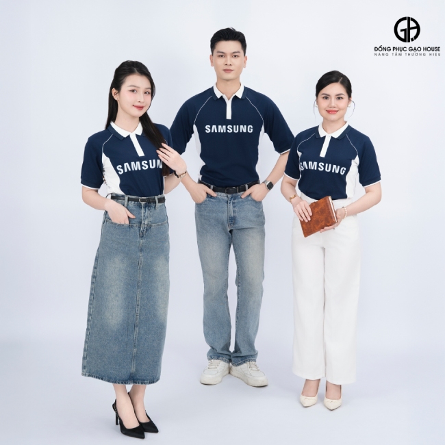 mẫu áo đồng phục ngân hàng eximbank