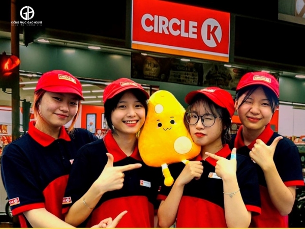 màu sắc đồng phục circle k
