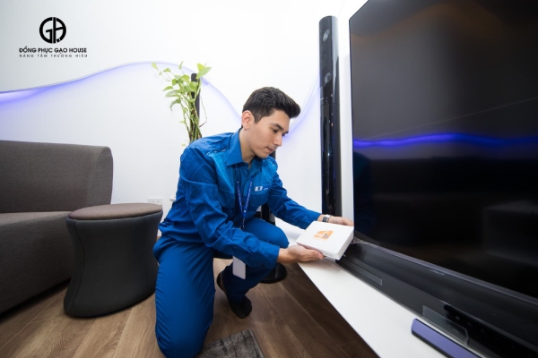 màu sắc đồng phục nhân viên kỹ thuật vnpt
