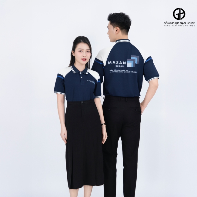 May áo thun đồng phục cao cấp ngân hàng