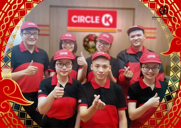 mũ lưỡi trai đồng phục của circle k