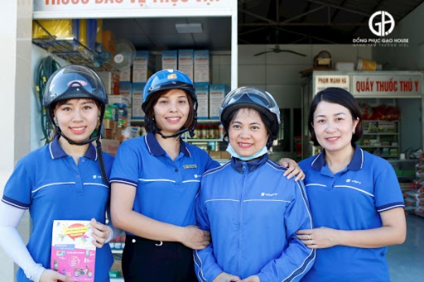 mẫu áo khoác đồng phục vnpt