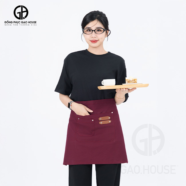 tạp dề đồng phục kfc