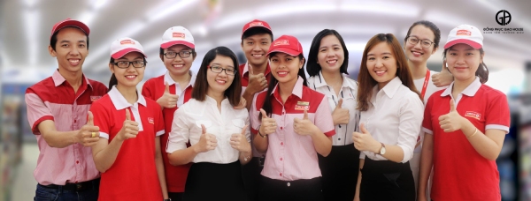 thiết kế áo đồng phục circle k