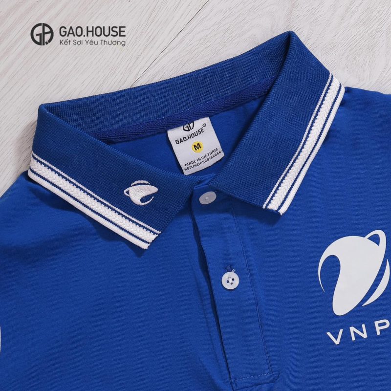 vải lacoste may áo thun đồng phục