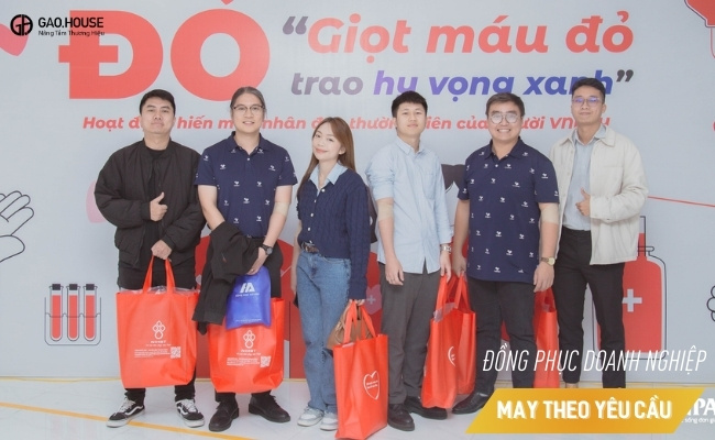 áo phông đồng phục vnpay
