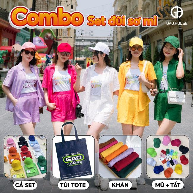 Khuyến mãi đồng phục nhóm đũi sơ mi
