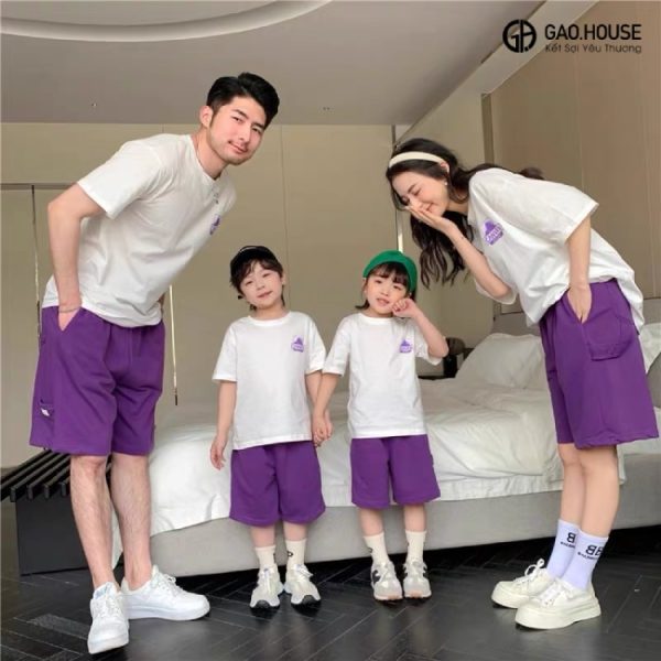 May áo thun đồng phục gia đình giá rẻ